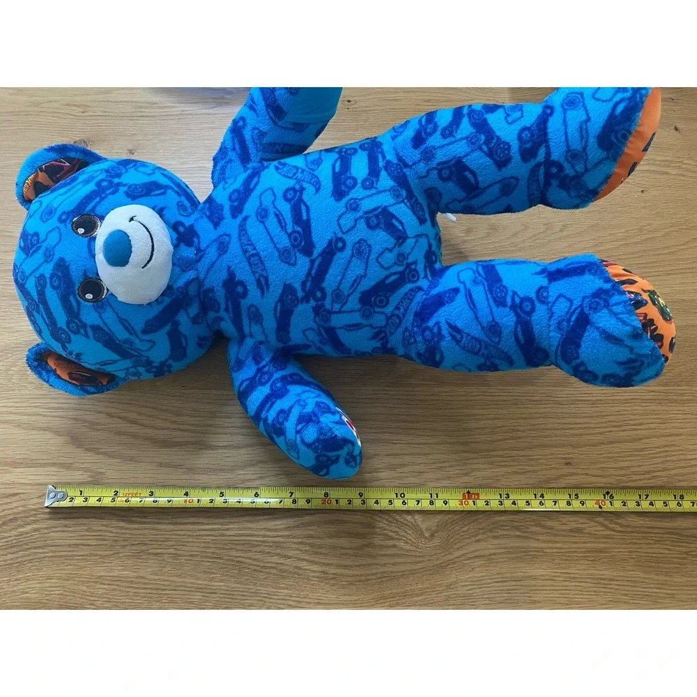 Build-A-Bear Workshop 2018 Hot Wheels 50th Anniversary Stuffed Bear Plushie‎